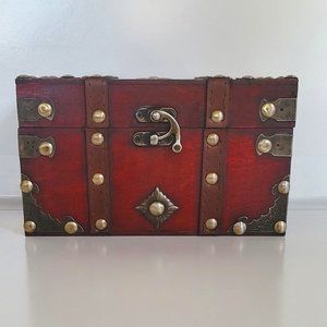 Chest Design Jewelry/Trinket Box